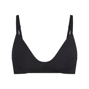 SKIMS- NWT WIRELESS FORM T-SHIRT DEMI BRA IN ONYX SIZE 32C